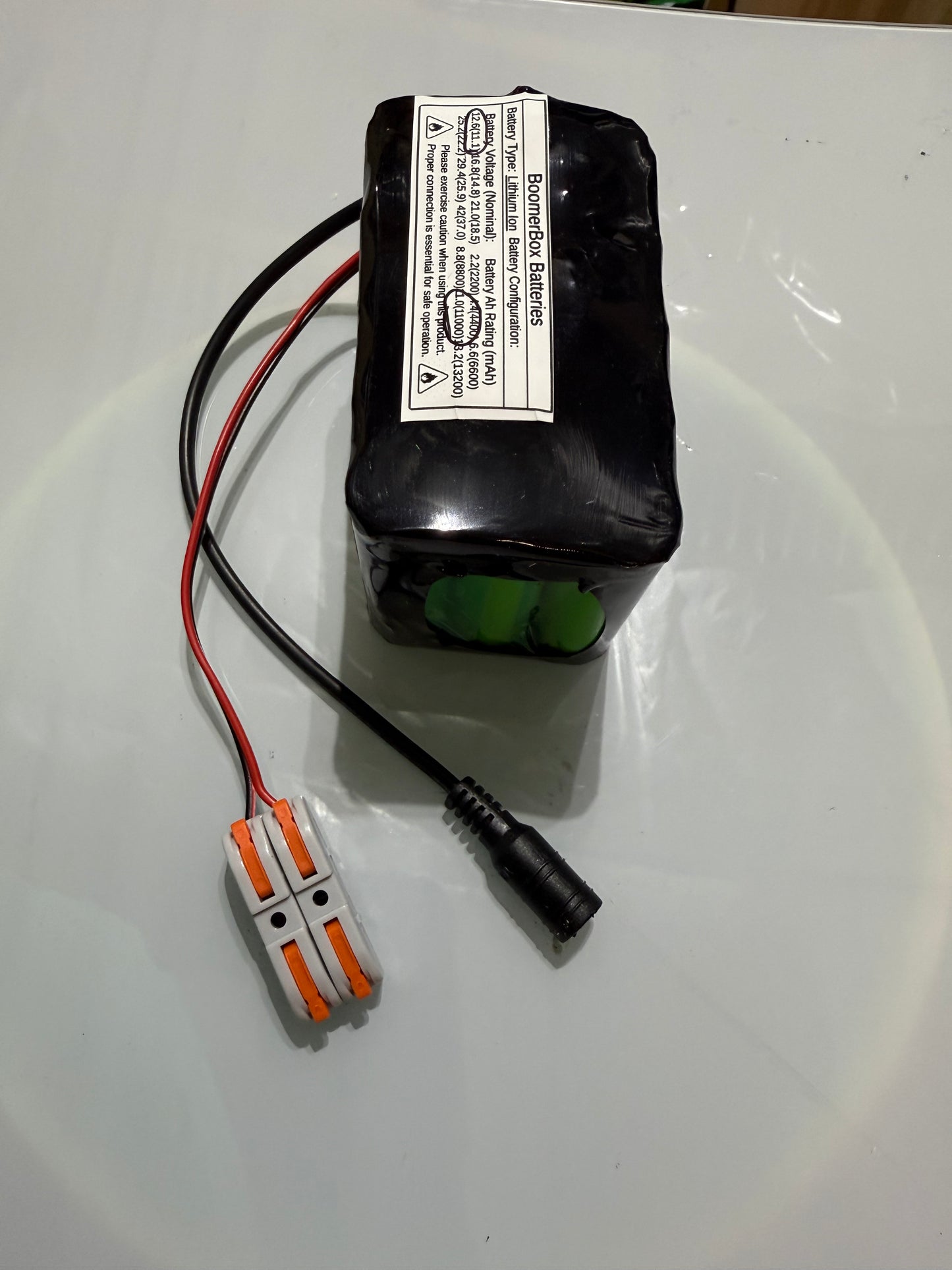 12.6V (12V) 11.0Ah Lithium-Ion Battery Pack – Compact, Reliable Power for Your Projects