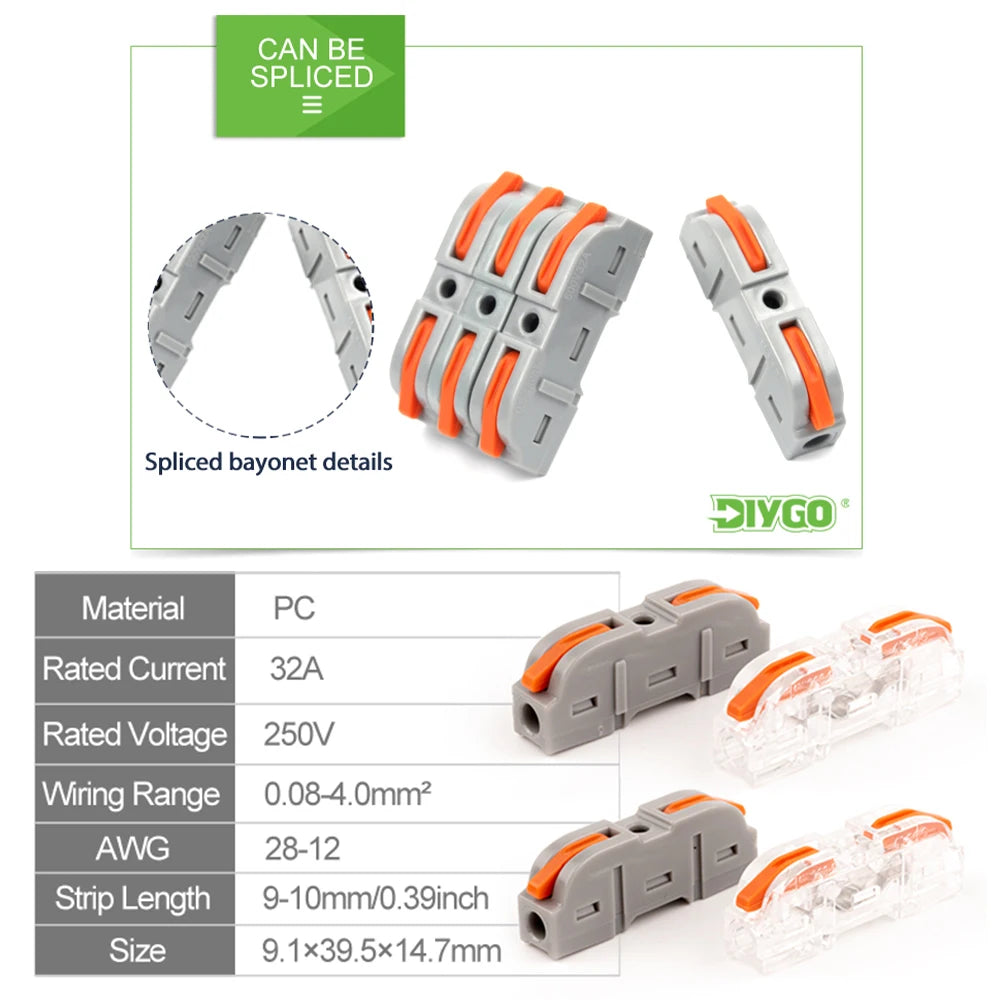 Lever Wiring Connector 28-12 AWG
