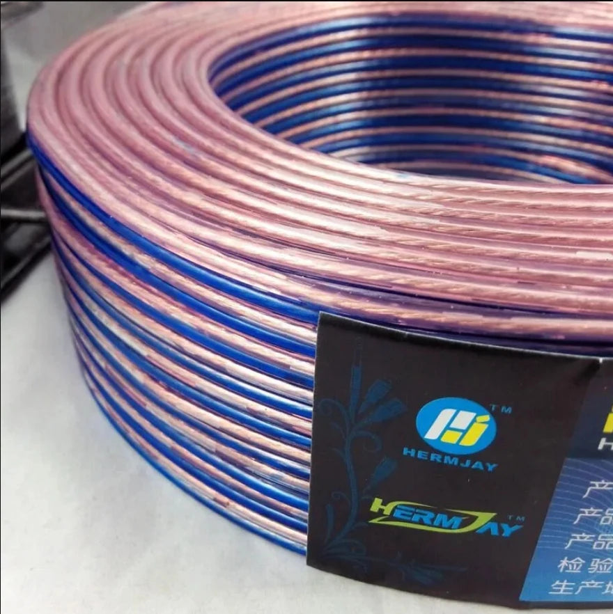 Oxygen-free copper speaker wire