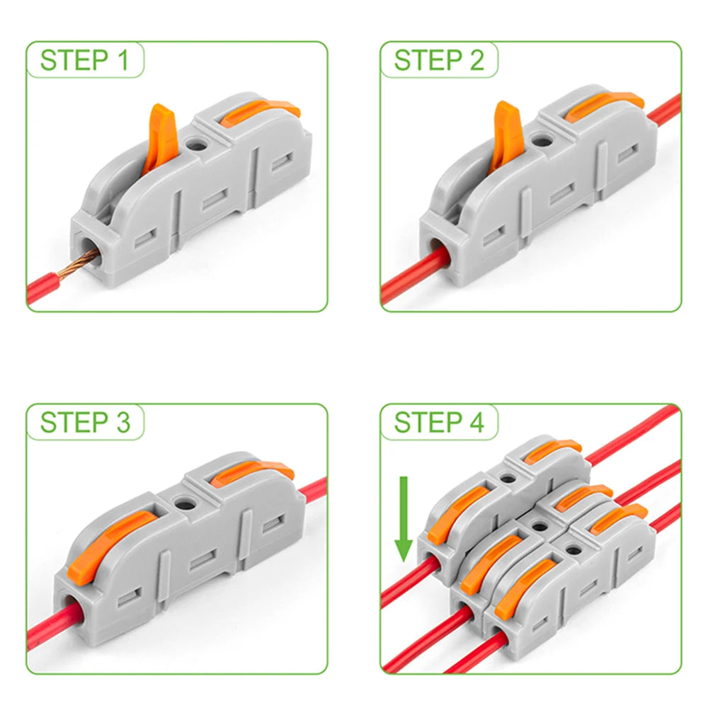 Lever Wiring Connector 28-12 AWG