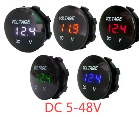 Waterproof Panel Mount Voltmeter